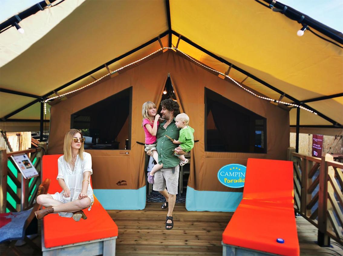 Oh! Campings - Camping Paradis A L'Ombre Des Tilleuls Peyrouse Экстерьер фото